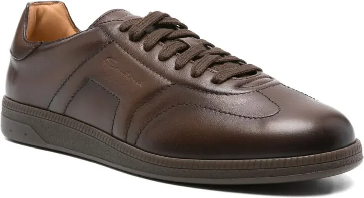 Oly leather lace-up sneakers - Image 2