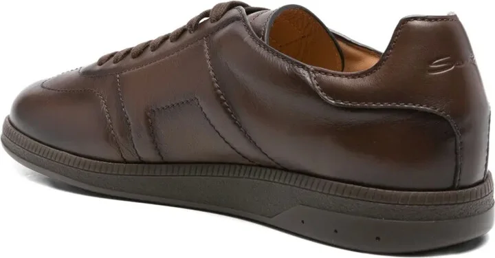 Oly leather lace-up sneakers - Image 3