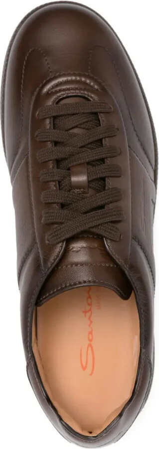 Oly leather lace-up sneakers - Image 4