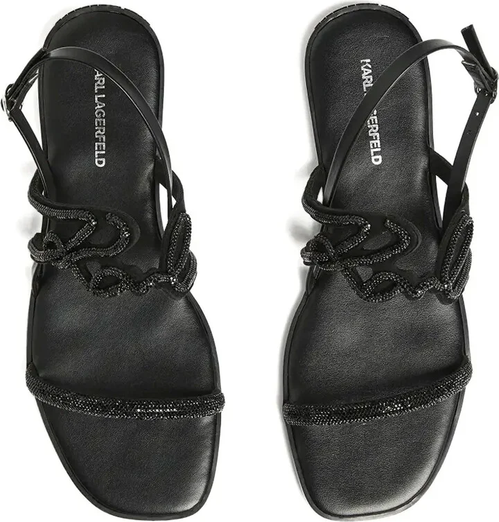 Olympia beaded strappy sandals - Image 4