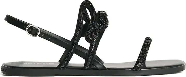 Olympia beaded strappy sandals