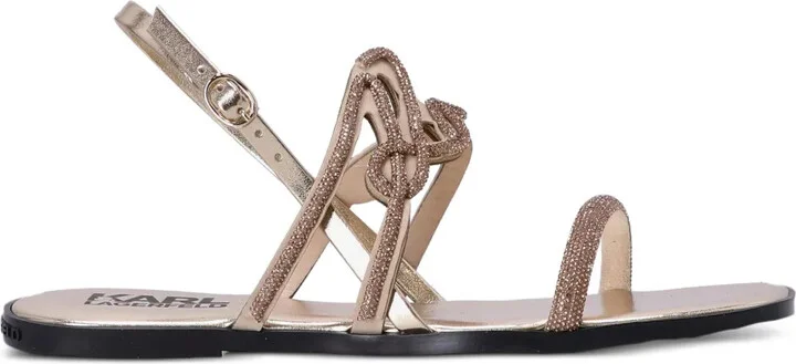 Olympia crystal-embellished sandals