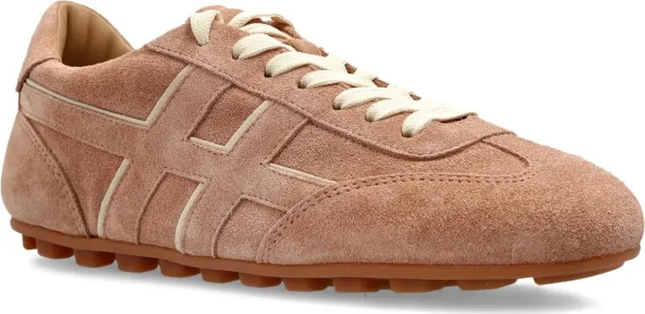 Olympia H-detail leather trainers - Image 2