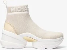 Olympia Metallic Stretch Knit Boot - Image 7