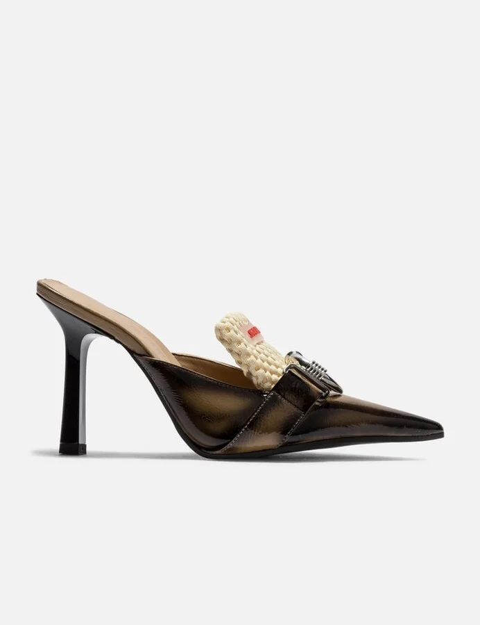 Olympia, Signature Style Upcycled Mule High Heel
