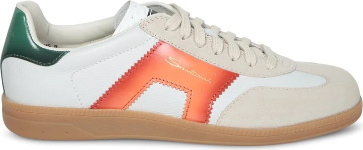 Olympic Orange/green/white Sneakers