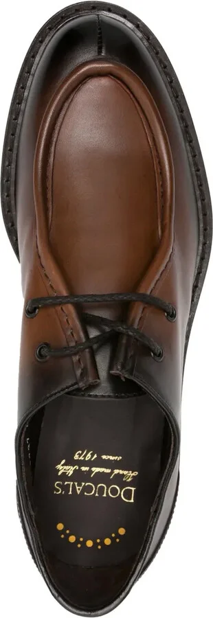 Ombré-Effect Leather Boat Shoes - Image 4