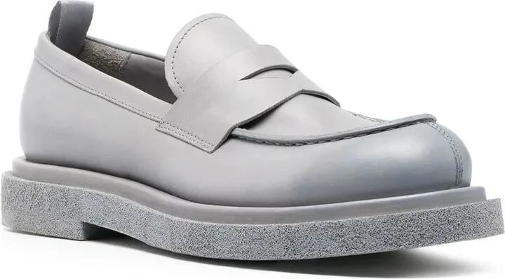 Ombré Spray-Paint Effect Loafers - Image 2
