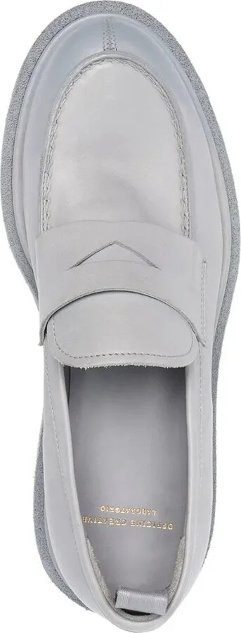 Ombré Spray-Paint Effect Loafers - Image 4