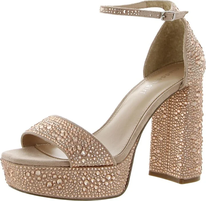 Omega R Womens Dressy Ankle Strap Platform Sandals