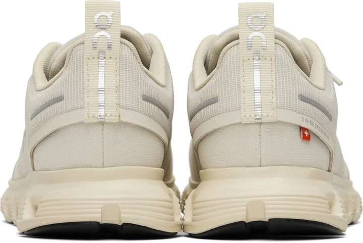 On Beige Cloud 6 Waterproof Sneakers - Image 2