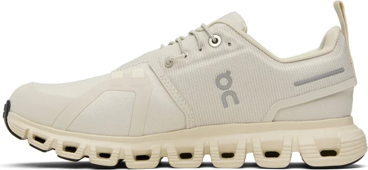 On Beige Cloud 6 Waterproof Sneakers - Image 3
