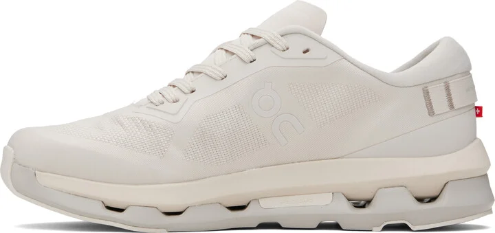 On Beige Cloudzone Sneakers - Image 3