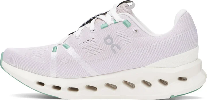 On Beige & Purple Cloudsurfer Sneakers - Image 3