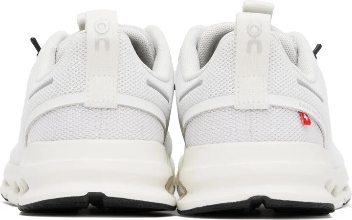 On Big Kids White Cloud Sky Sneakers - Image 2