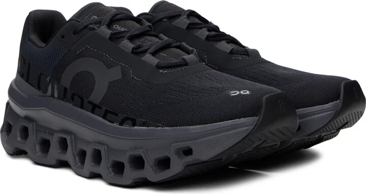 On Black Cloudmonster Sneakers - Image 4