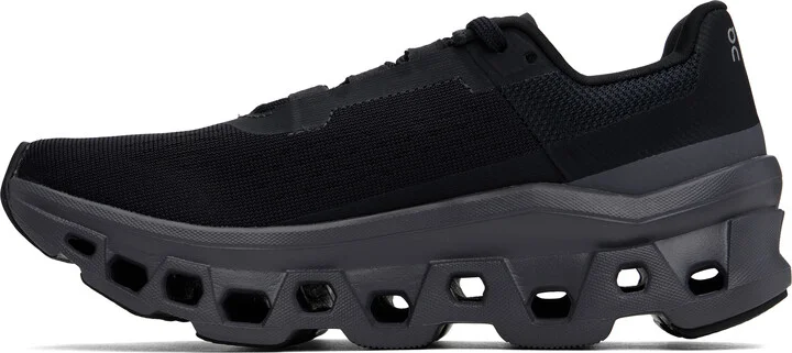 On Black Cloudmonster Sneakers - Image 3
