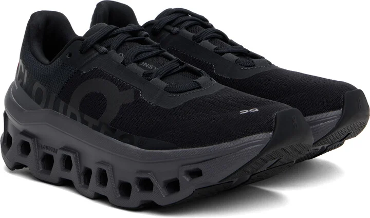 On Black Cloudmonster Sneakers - Image 4
