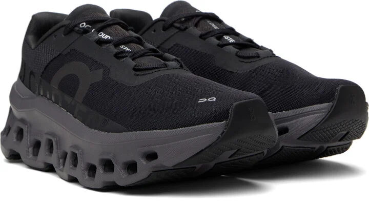 On Black Cloudmonster Sneakers - Image 4