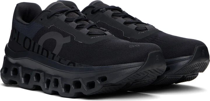 On Black Cloudmonster Sneakers - Image 4