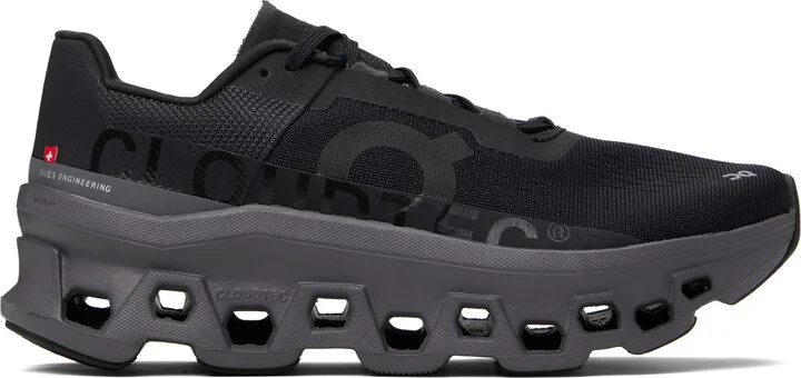 On Black Cloudmonster Sneakers