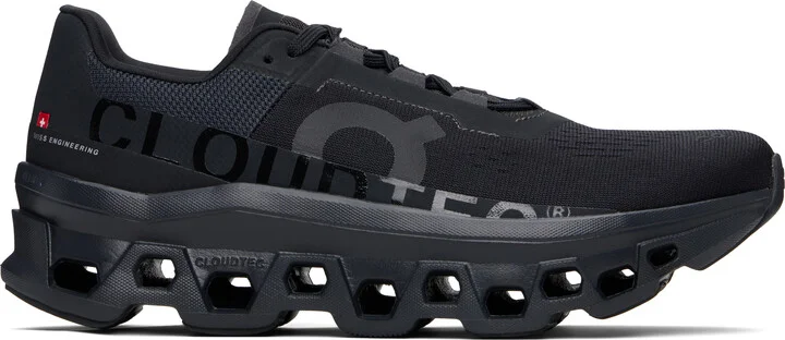 On Black Cloudmonster Sneakers