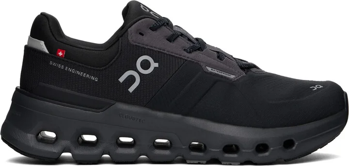 On Black Cloudrunner 2 Waterproof Sneakers
