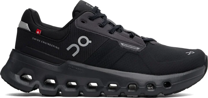 On Black Cloudrunner 2 Waterproof Sneakers
