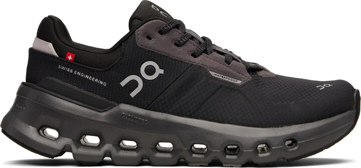 On Black Cloudrunner 2 Waterproof Sneakers