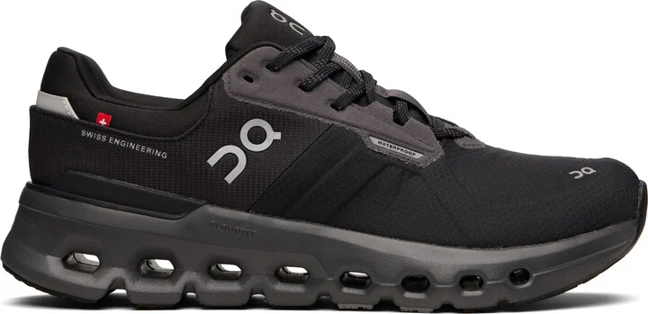 On Black Cloudrunner 2 Waterproof Sneakers