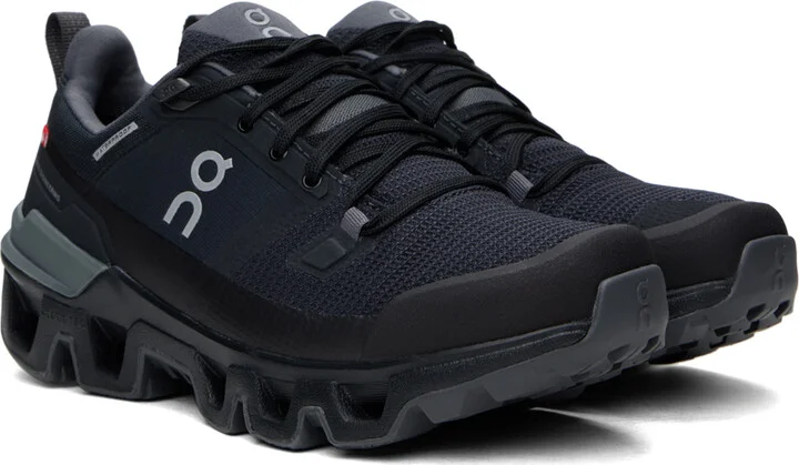 On Black Cloudwander Waterproof Sneakers - Image 4