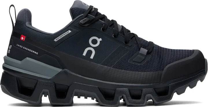 On Black Cloudwander Waterproof Sneakers