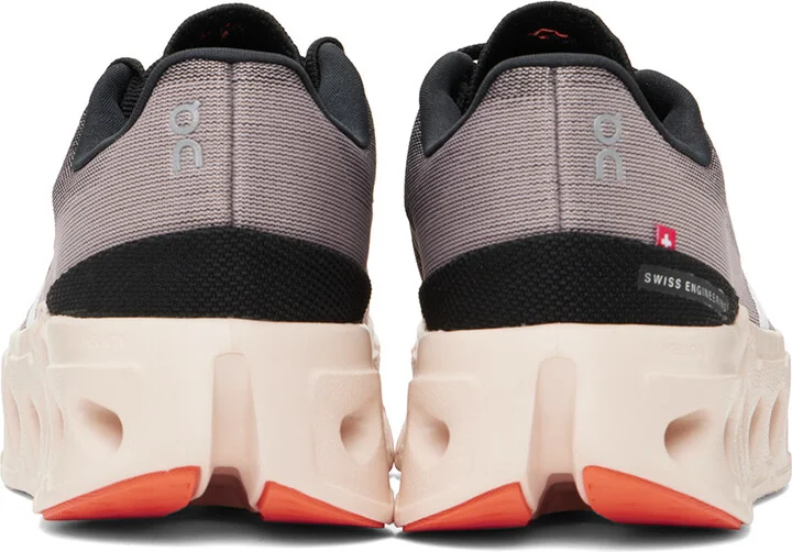 On Black & Pink Cloudeclipse Sneakers - Image 2