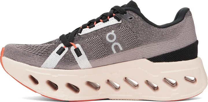 On Black & Pink Cloudeclipse Sneakers - Image 3