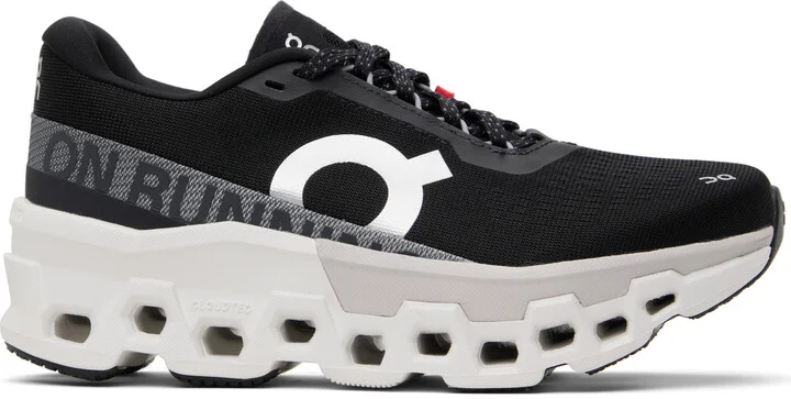 On Black & White Cloudmonster 2 Sneakers