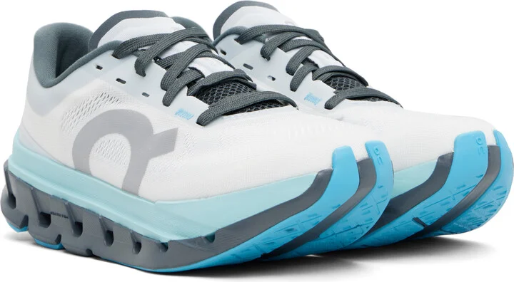On Blue & Gray Cloudflow 5 Sneakers - Image 4