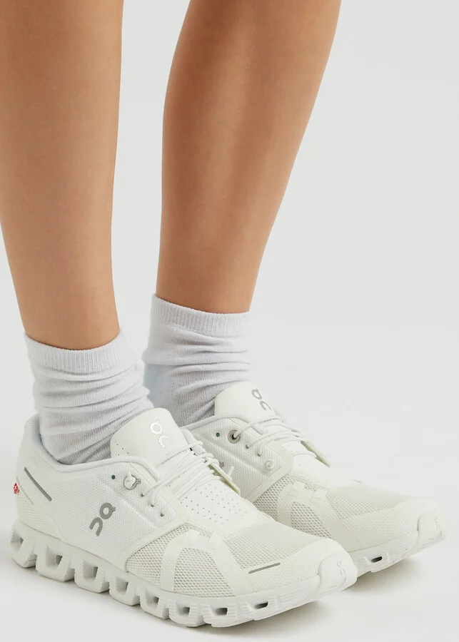 ON Cloud 5 Panelled Mesh Sneakers - Image 5