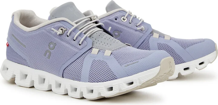 ON Cloud 5 Panelled Mesh Sneakers - Image 3