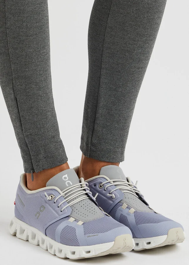 ON Cloud 5 Panelled Mesh Sneakers - Image 5