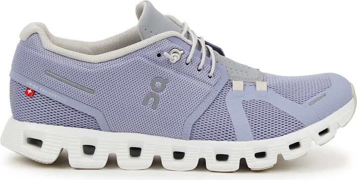 ON Cloud 5 Panelled Mesh Sneakers