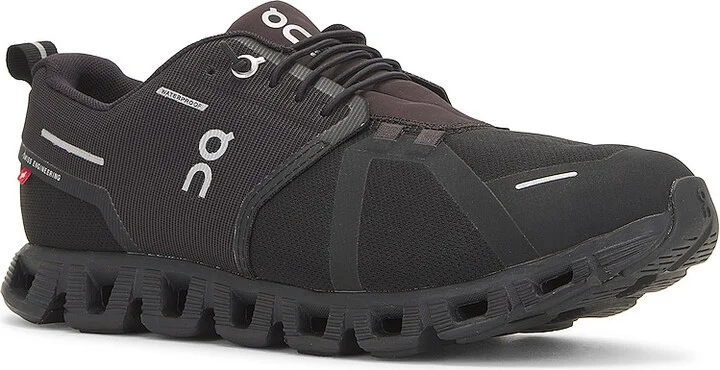 On Cloud 5 Waterproof in Black - Image 2