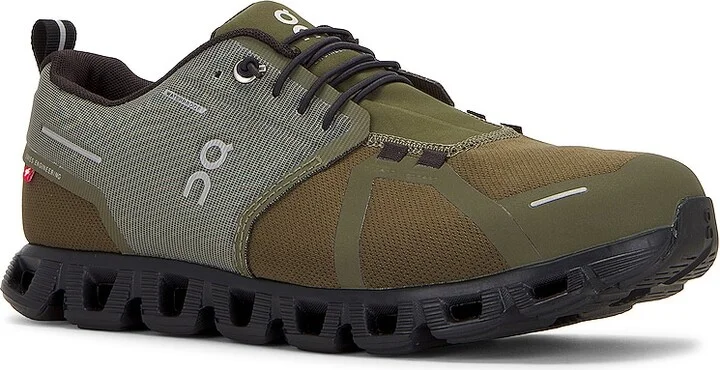 On Cloud 5 Waterproof in Olive - Image 2
