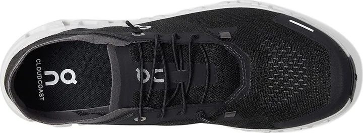 On Cloud 6 Coast Men's Lace-up Boots Black/White : 14 M, Synthetic - Image 2