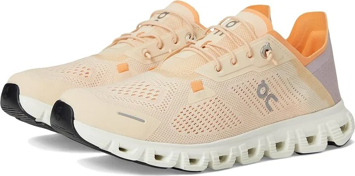 On Cloud 6 Coast Women's Running Shoes Blonde/Mauve : 9 M, Synthetic