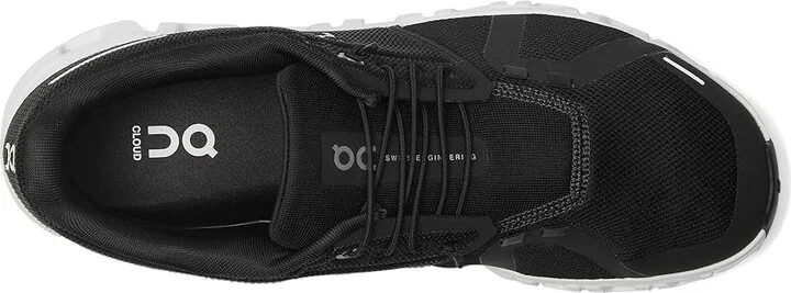 On Cloud 6 Men's Shoes Black/White : 11 M, Textile - Image 2