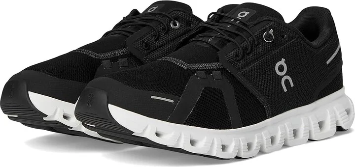 On Cloud 6 Men's Shoes Black/White : 11 M, Textile