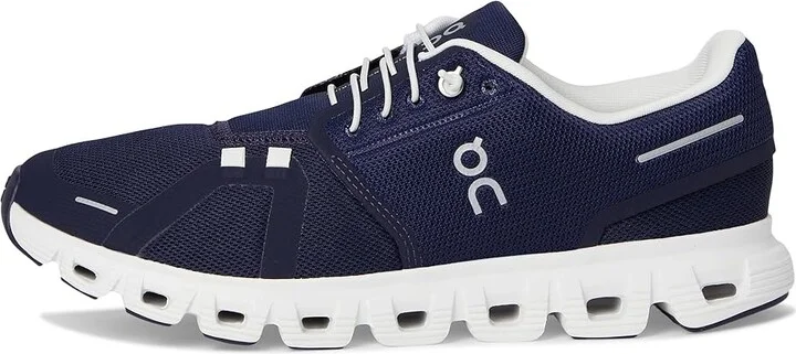 On Cloud 6 Men's Shoes Midnight/White : 7.5 M, Textile - Image 6