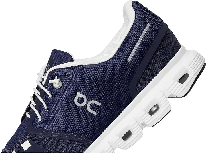 On Cloud 6 Men's Shoes Midnight/White : 7.5 M, Textile - Image 7
