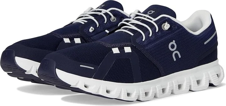 On Cloud 6 Men's Shoes Midnight/White : 7.5 M, Textile