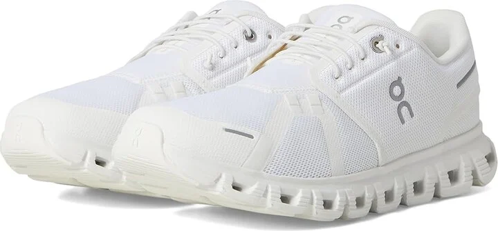 On Cloud 6 Men's Shoes White/White : 9 M, Textile